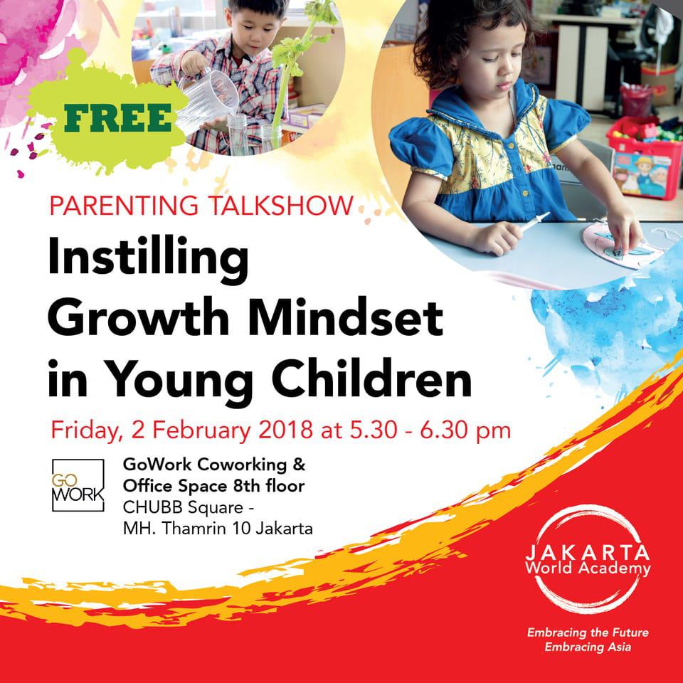 GoWork x JWA: Instilling Growth Mindset in Young Children ( 2 Feb 2018)