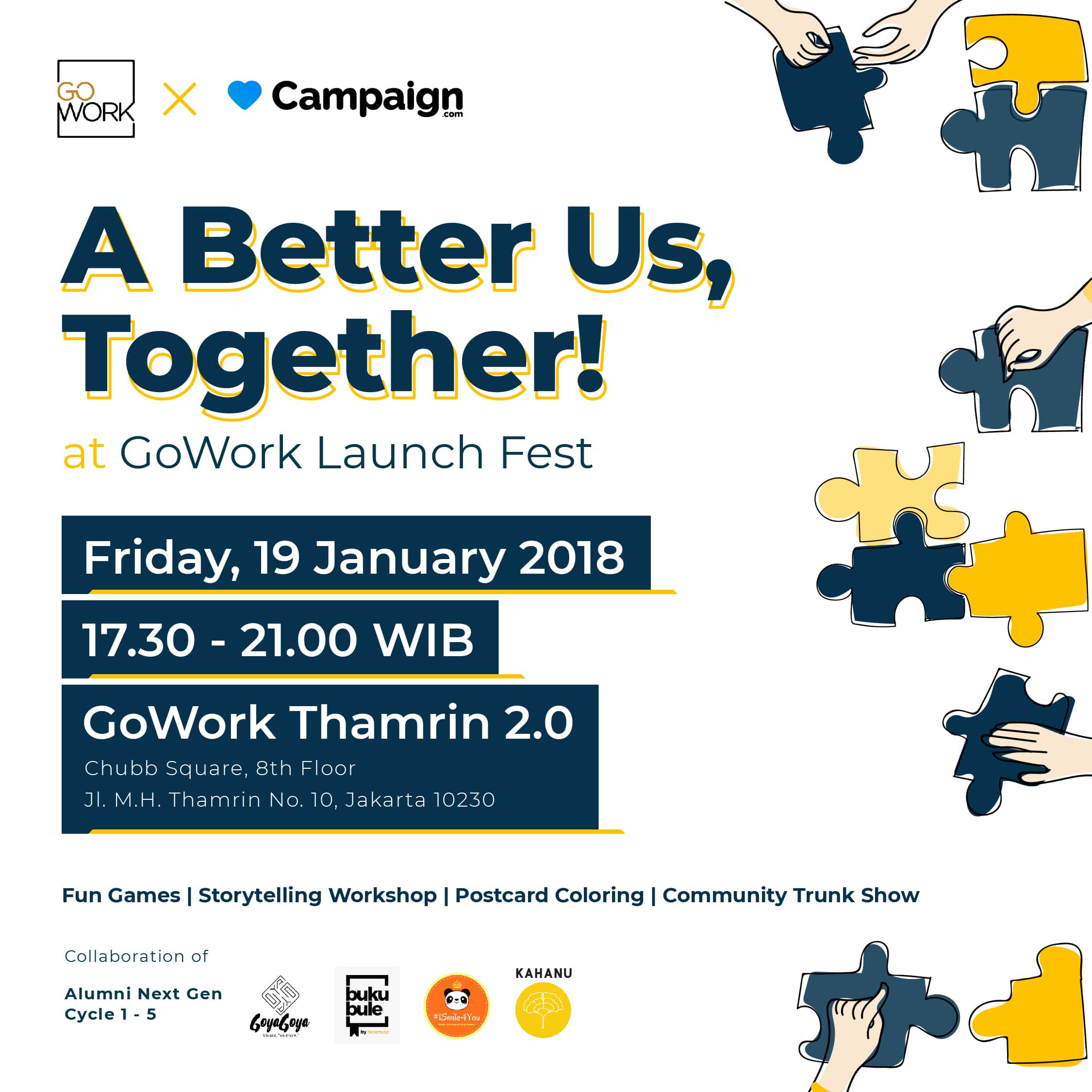 GoWork x Campaign.com – “A Better Us, Together” (19 January 2018)